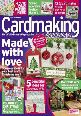Cardmaking & Papercraft issue Christmas 2012