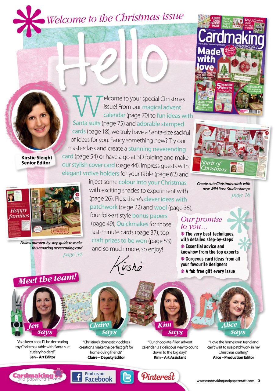 Cardmaking & Papercraft Preview Pages