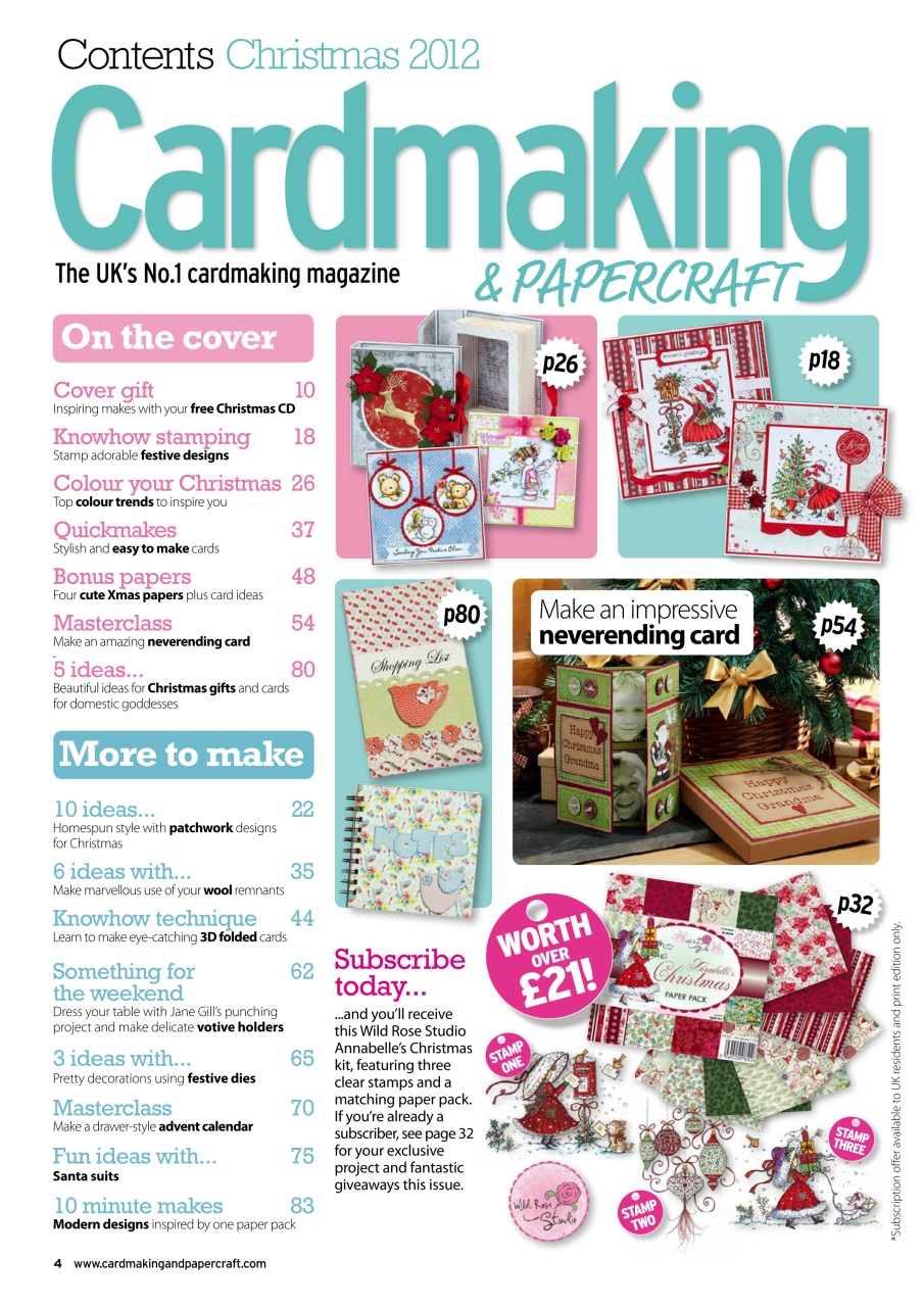 Cardmaking & Papercraft Preview Pages