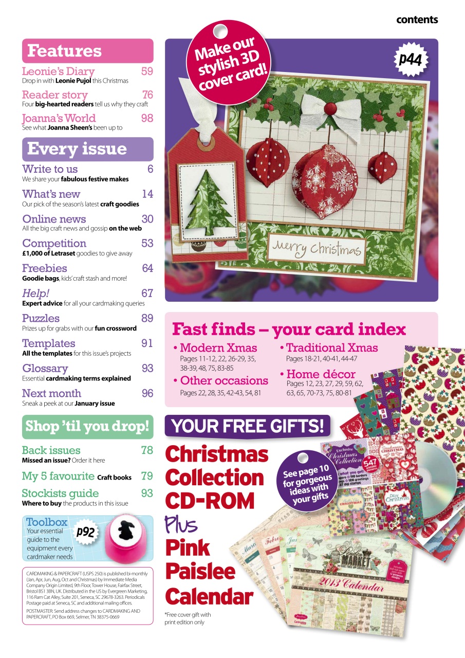 Cardmaking & Papercraft Preview Pages