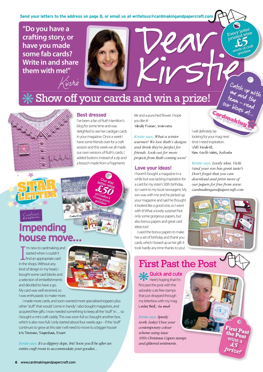 Cardmaking & Papercraft Preview Pages