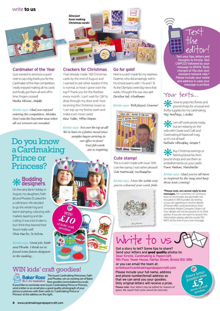 Cardmaking & Papercraft Preview Pages
