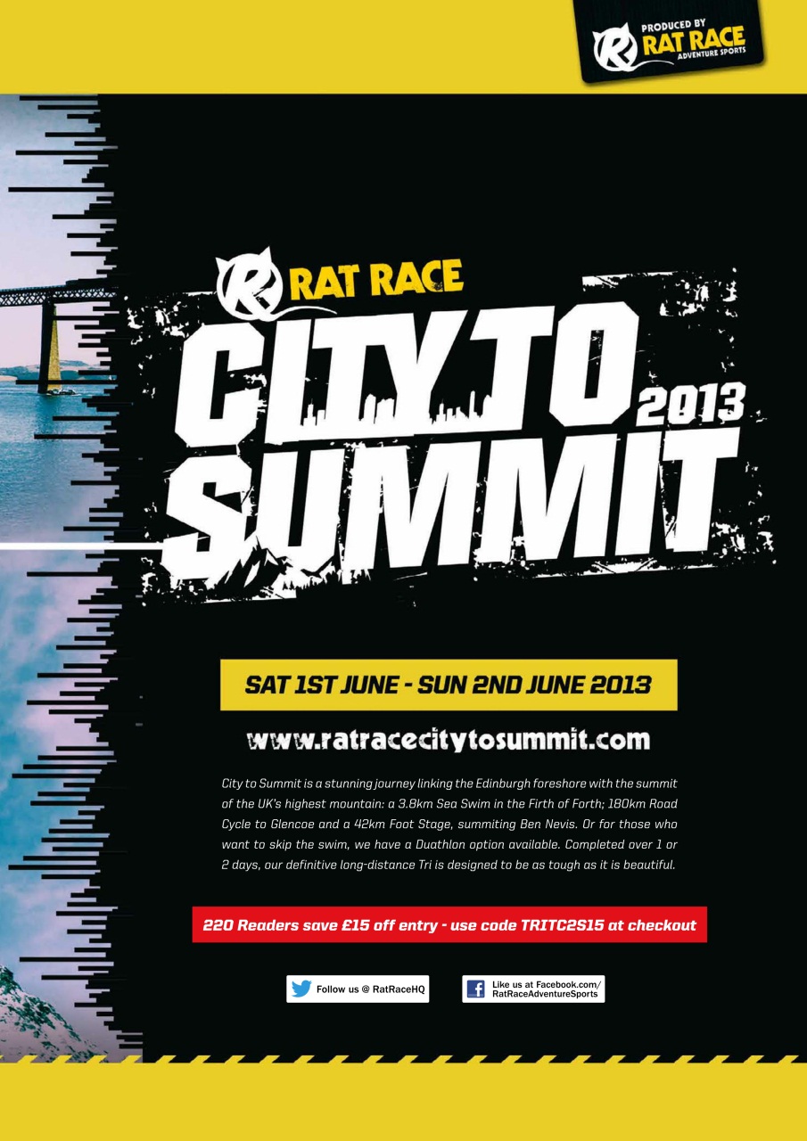 220 Triathlon Magazine Preview Pages