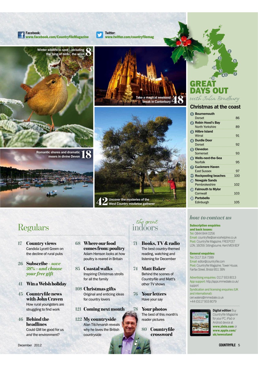 BBC Countryfile Magazine Preview Pages