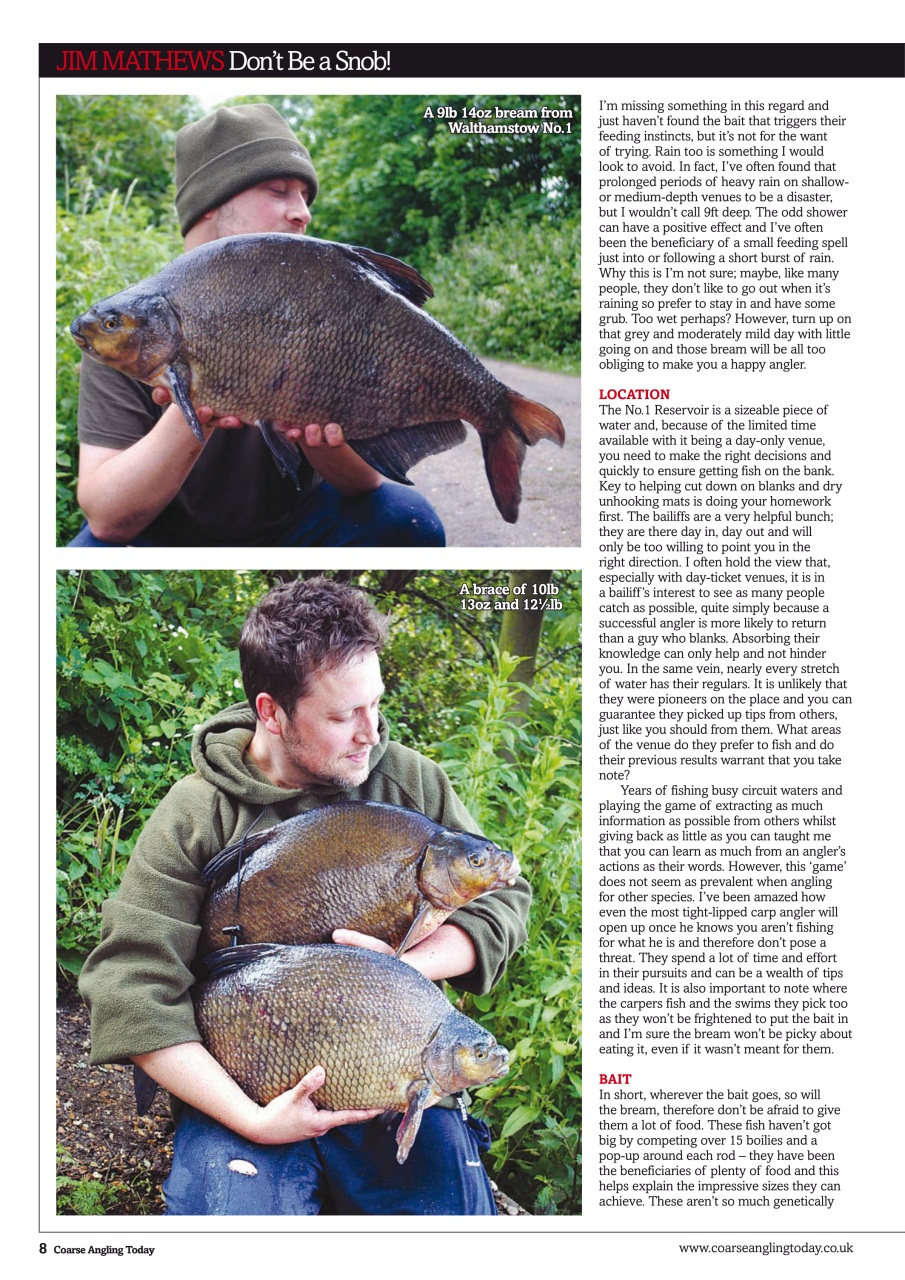 Coarse Angling Today Preview Pages
