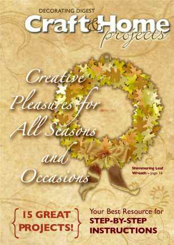 Craft & Home Projects issue Special 16 Page Sample Issue