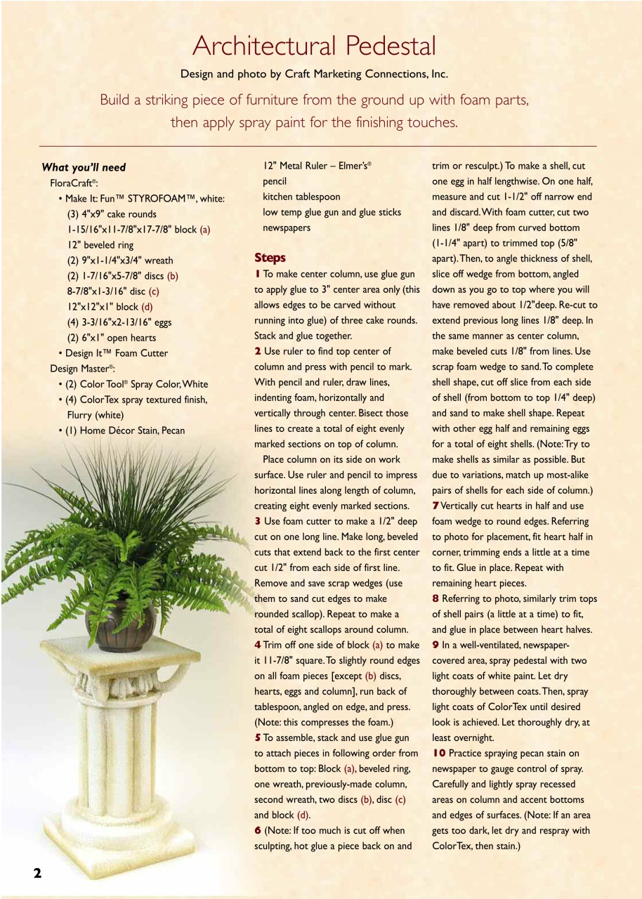 Craft & Home Projects Preview Pages