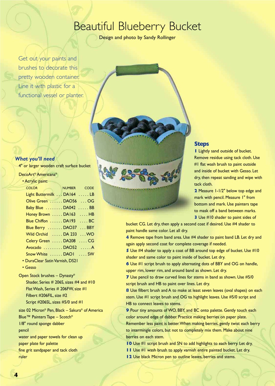 Craft & Home Projects Preview Pages