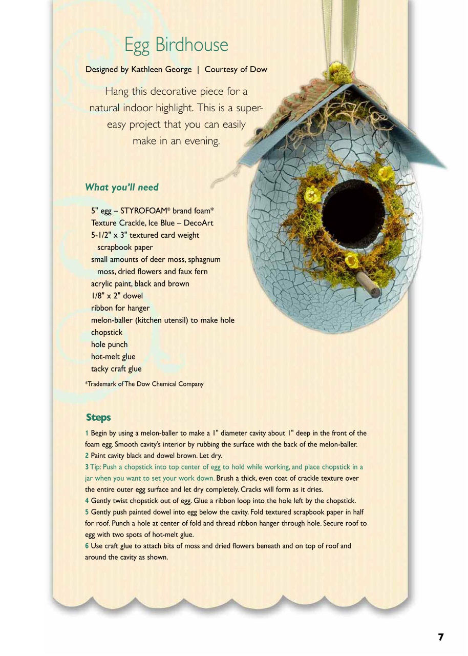 Craft & Home Projects Preview Pages