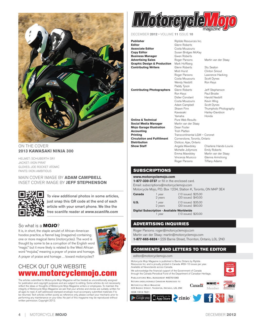 Motorcycle Mojo Preview Pages