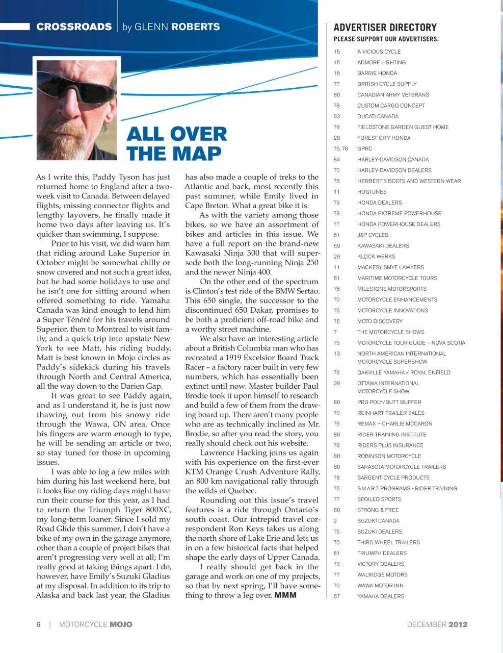 Motorcycle Mojo Preview Pages