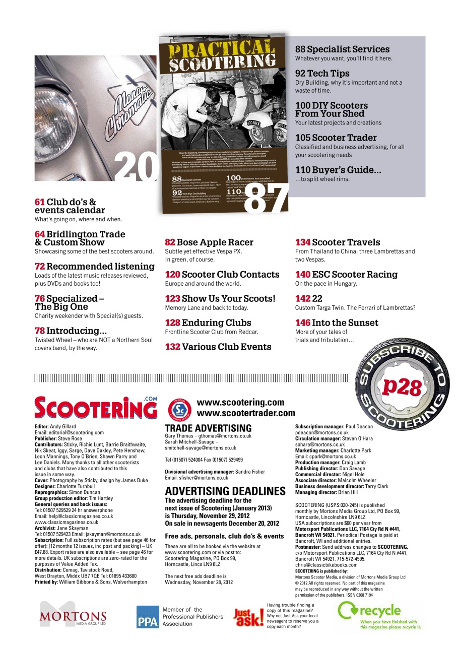 Scootering Preview Pages