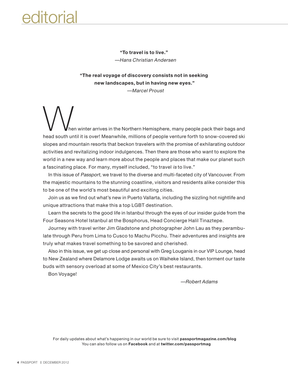 Passport Preview Pages