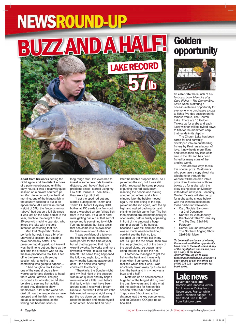 Carp-Talk Preview Pages