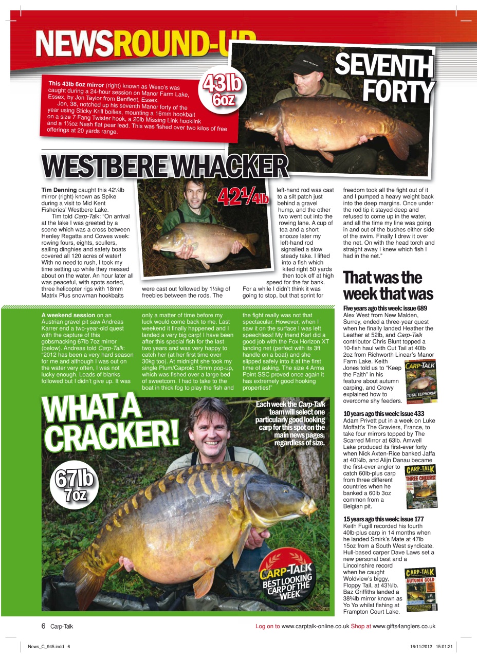 Carp-Talk Preview Pages
