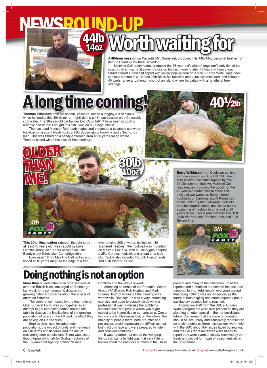 Carp-Talk Preview Pages