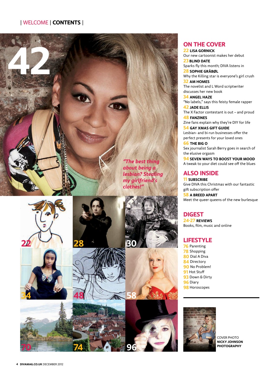 DIVA Magazine Preview Pages