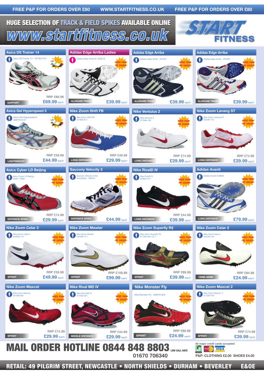 AW – Athletics Weekly Magazine Preview Pages