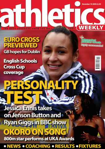 AW – Athletics Weekly Magazine issue AW December 10 2009