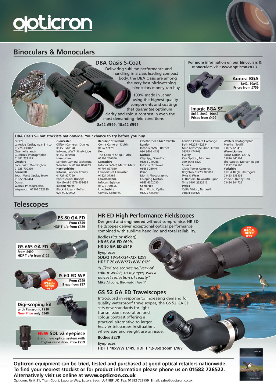 Birdwatch Magazine Preview Pages