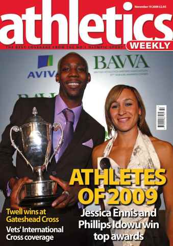 AW – Athletics Weekly Magazine issue AW November 19 2009