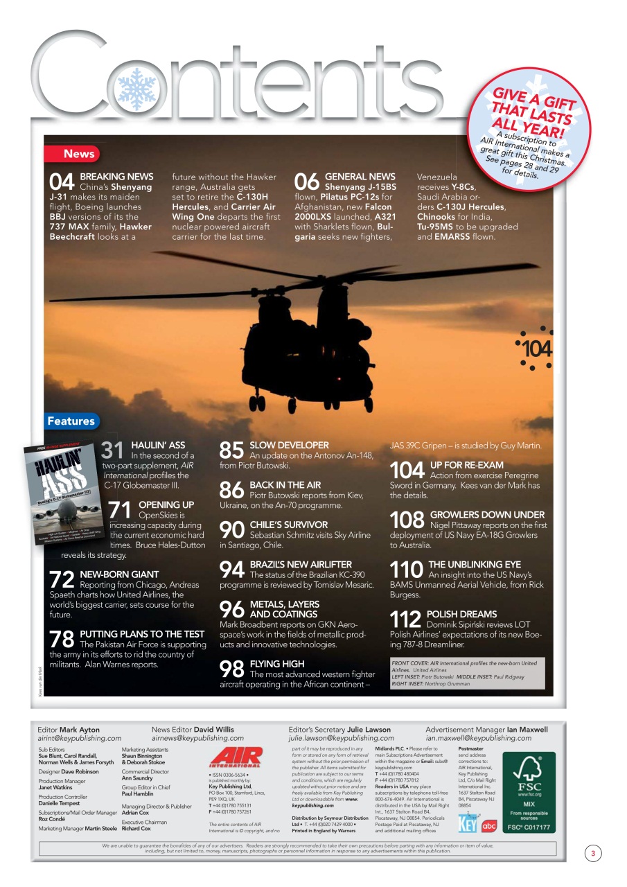 AIR International Preview Pages