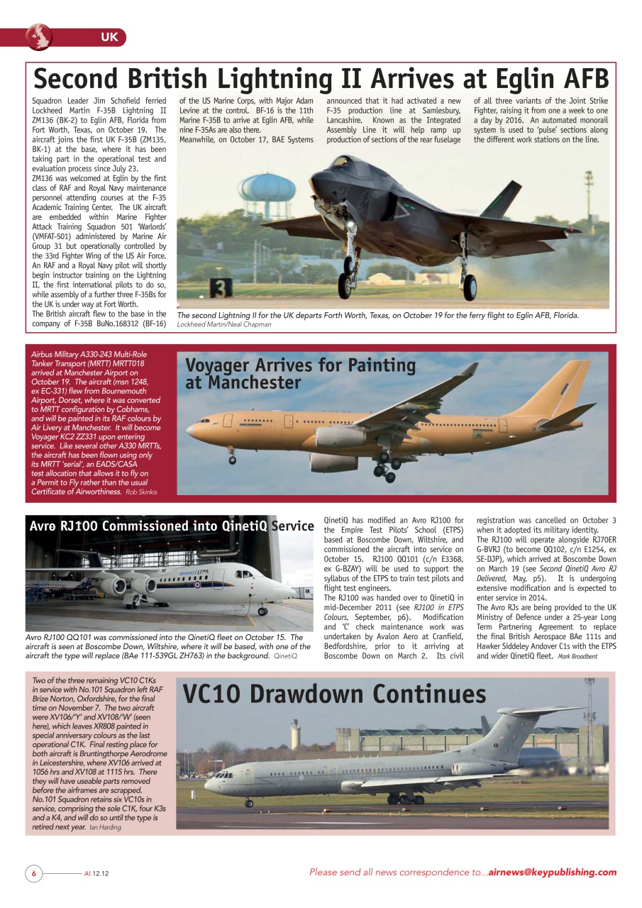 AIR International Preview Pages