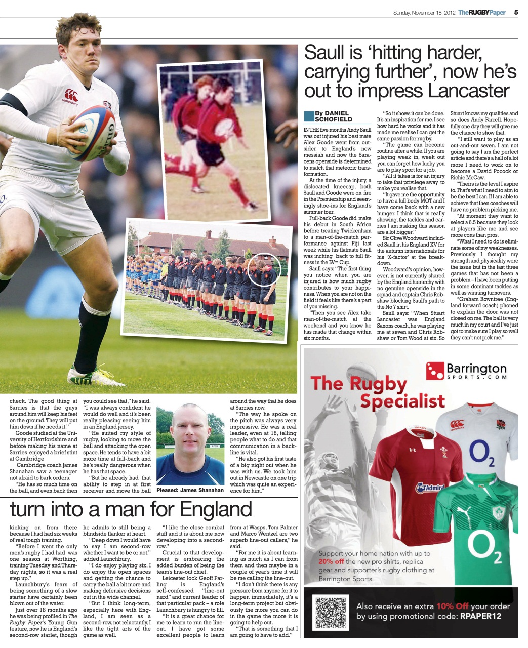 The Rugby Paper Preview Pages