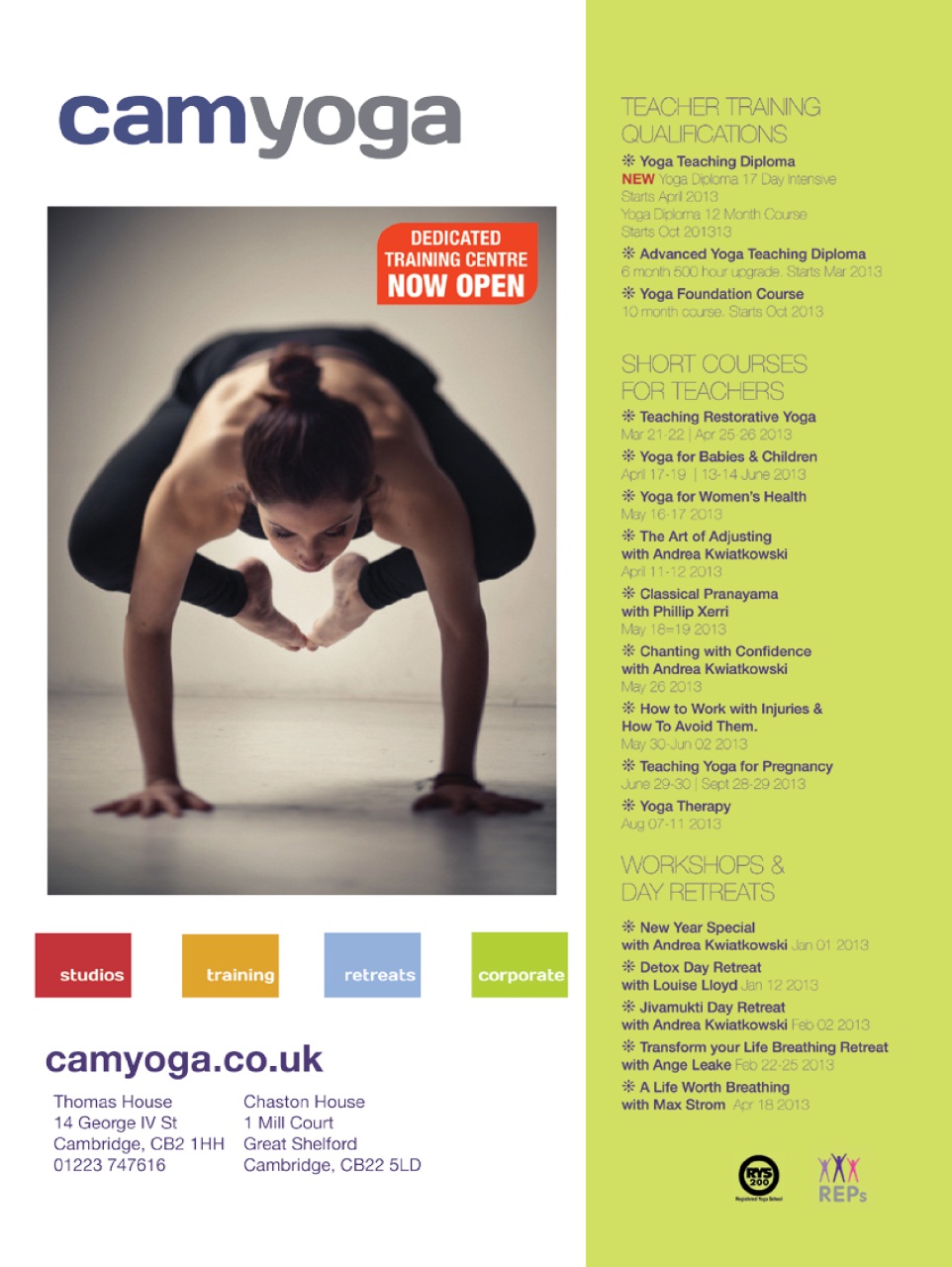 OM Yoga Magazine Preview Pages