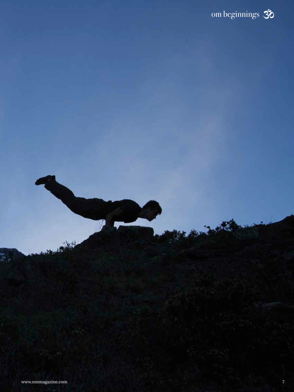 OM Yoga Magazine Preview Pages