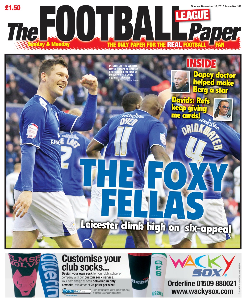 The Football League Paper Preview Pages