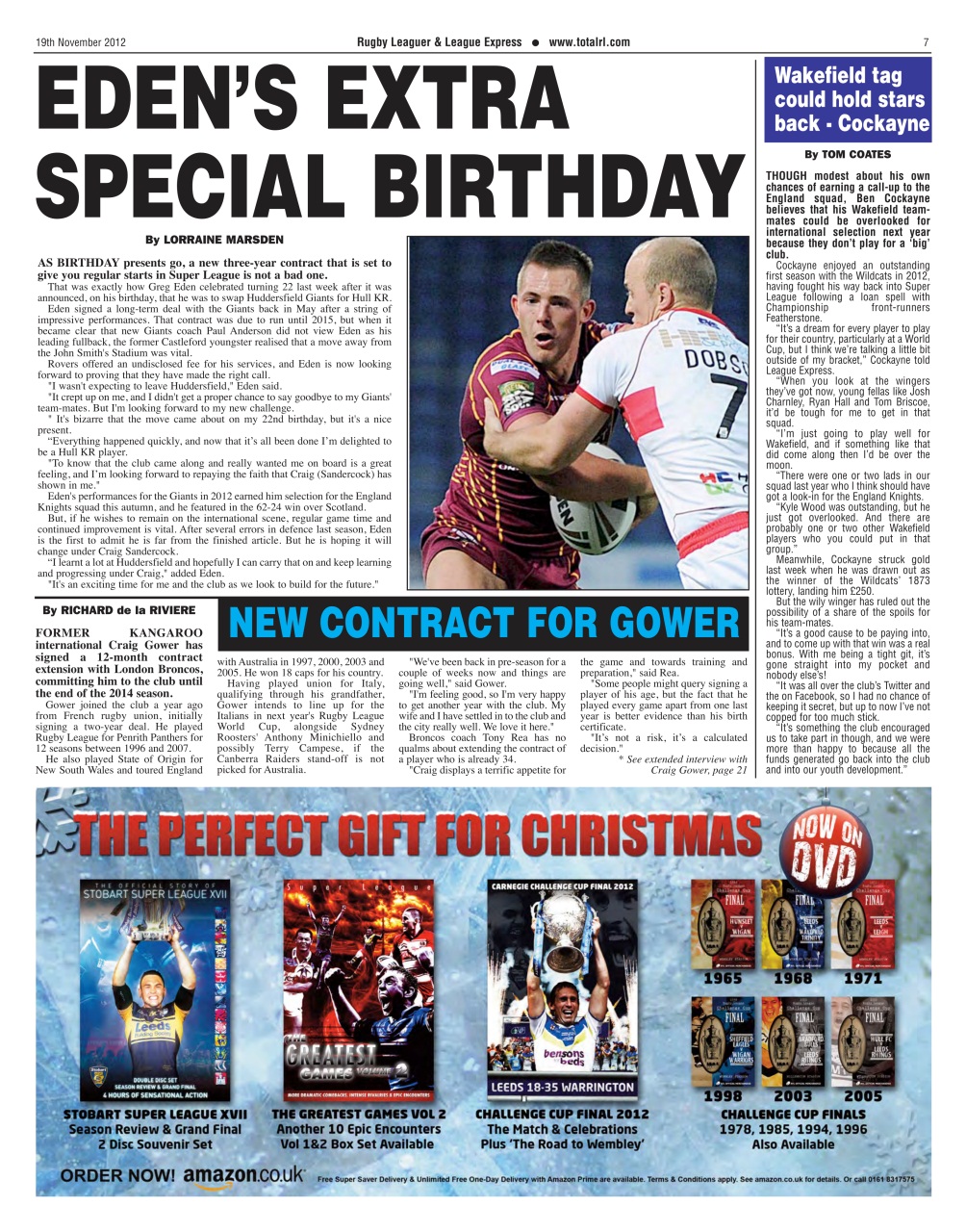 League Express Preview Pages