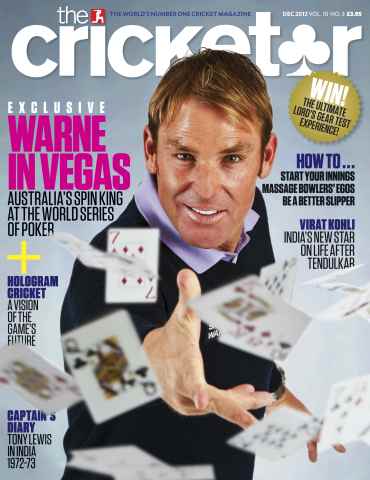 The Cricketer Magazine issue December 2012