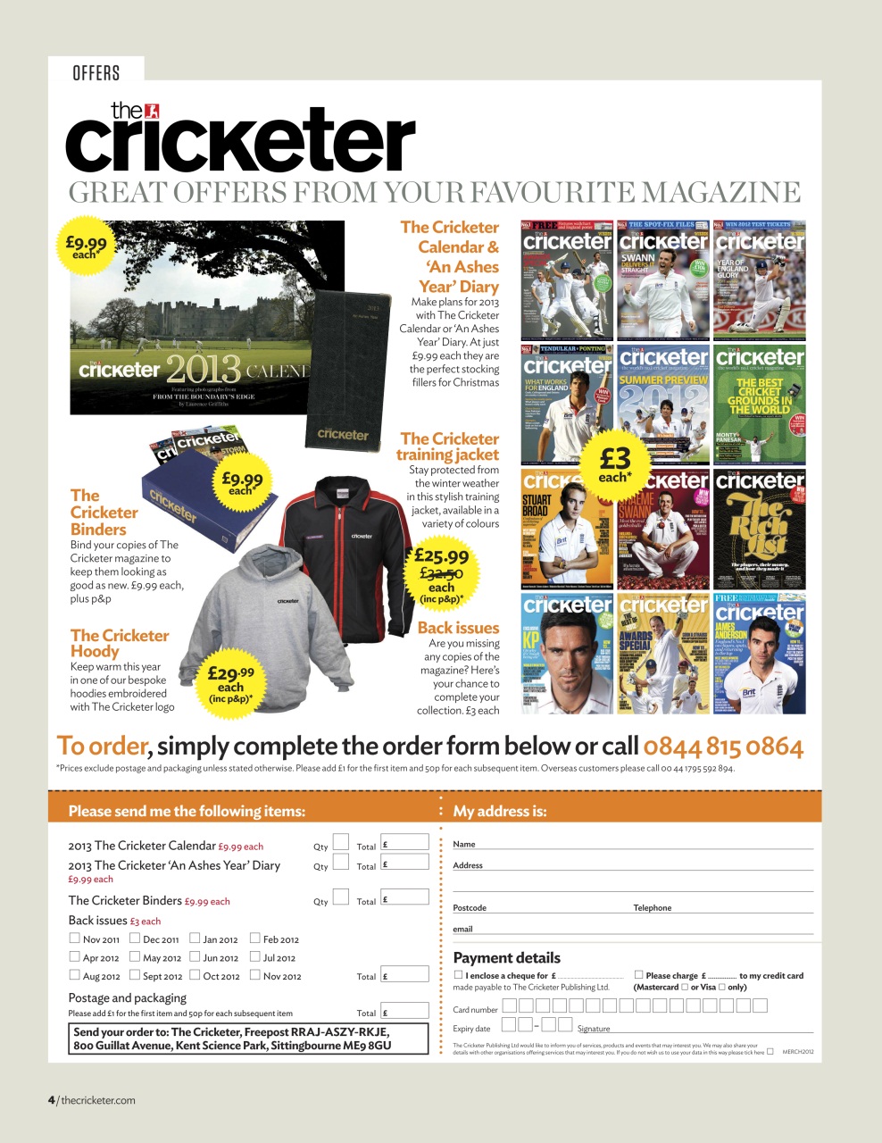 The Cricketer Magazine Preview Pages