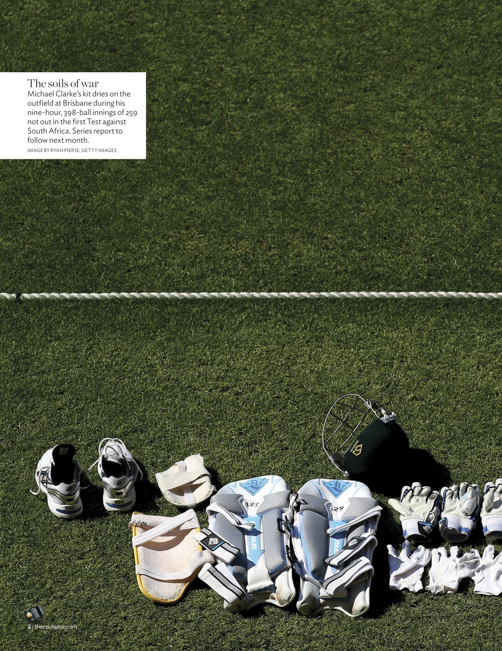 The Cricketer Magazine Preview Pages