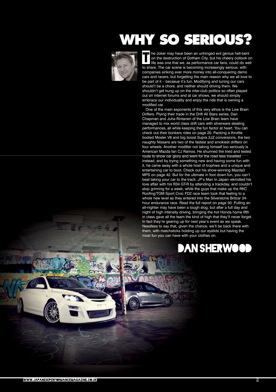 Japanese Performance Preview Pages