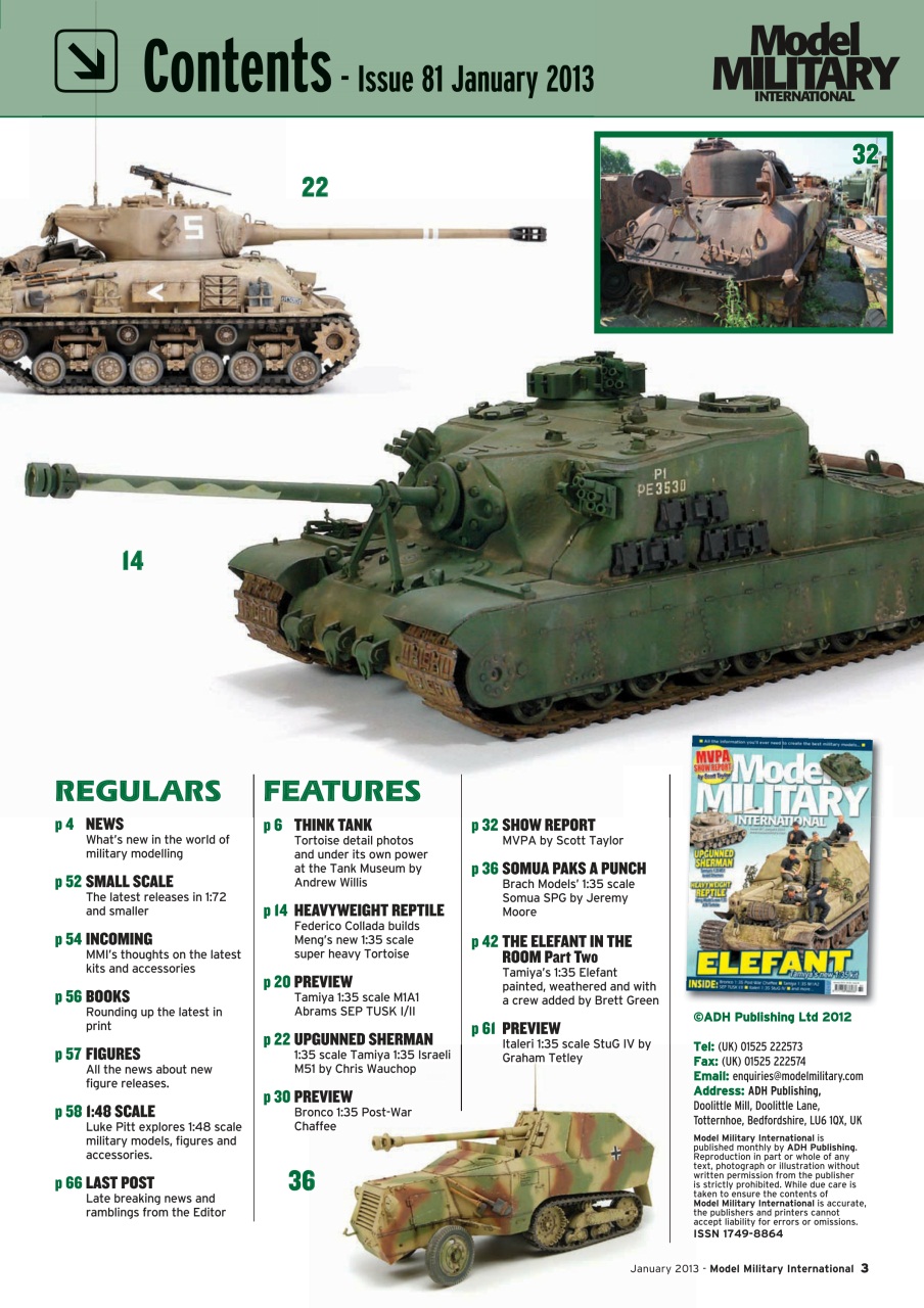 Model Military International Preview Pages