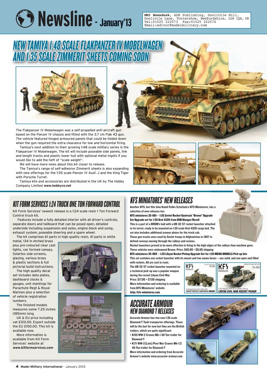 Model Military International Preview Pages