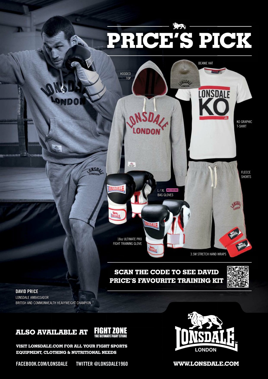 Boxing Monthly Preview Pages