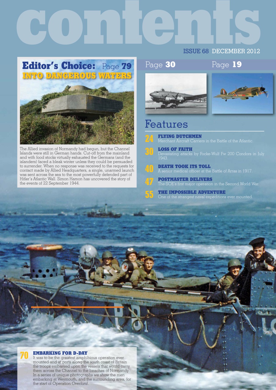 Britain at War Magazine Preview Pages
