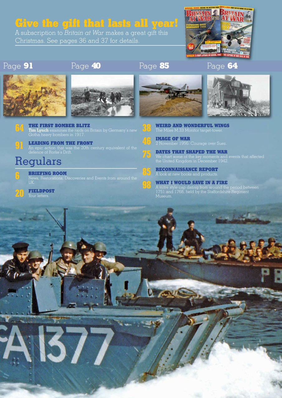 Britain at War Magazine Preview Pages