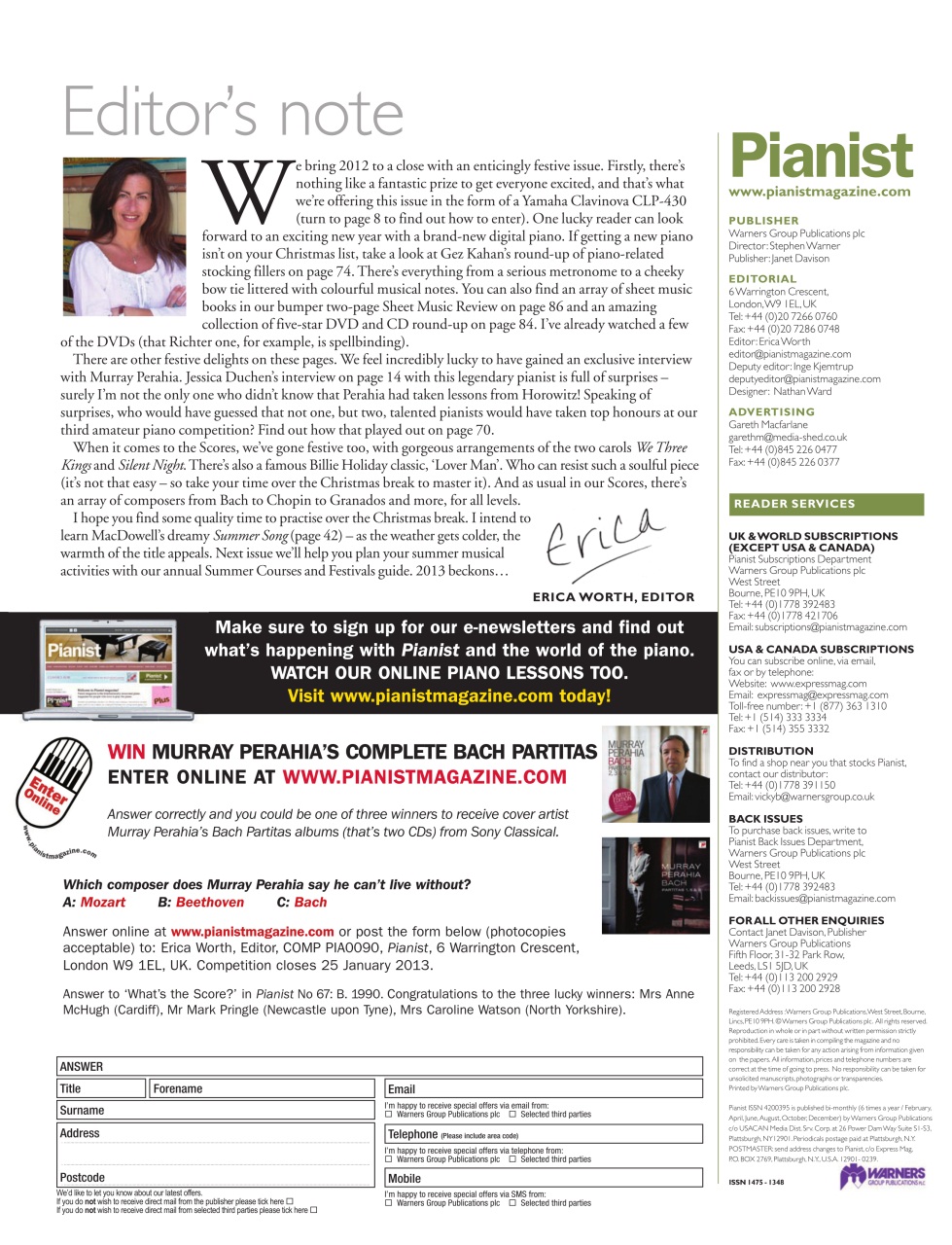 Pianist Preview Pages