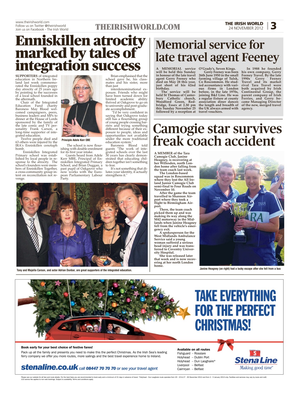 Irish World Preview Pages