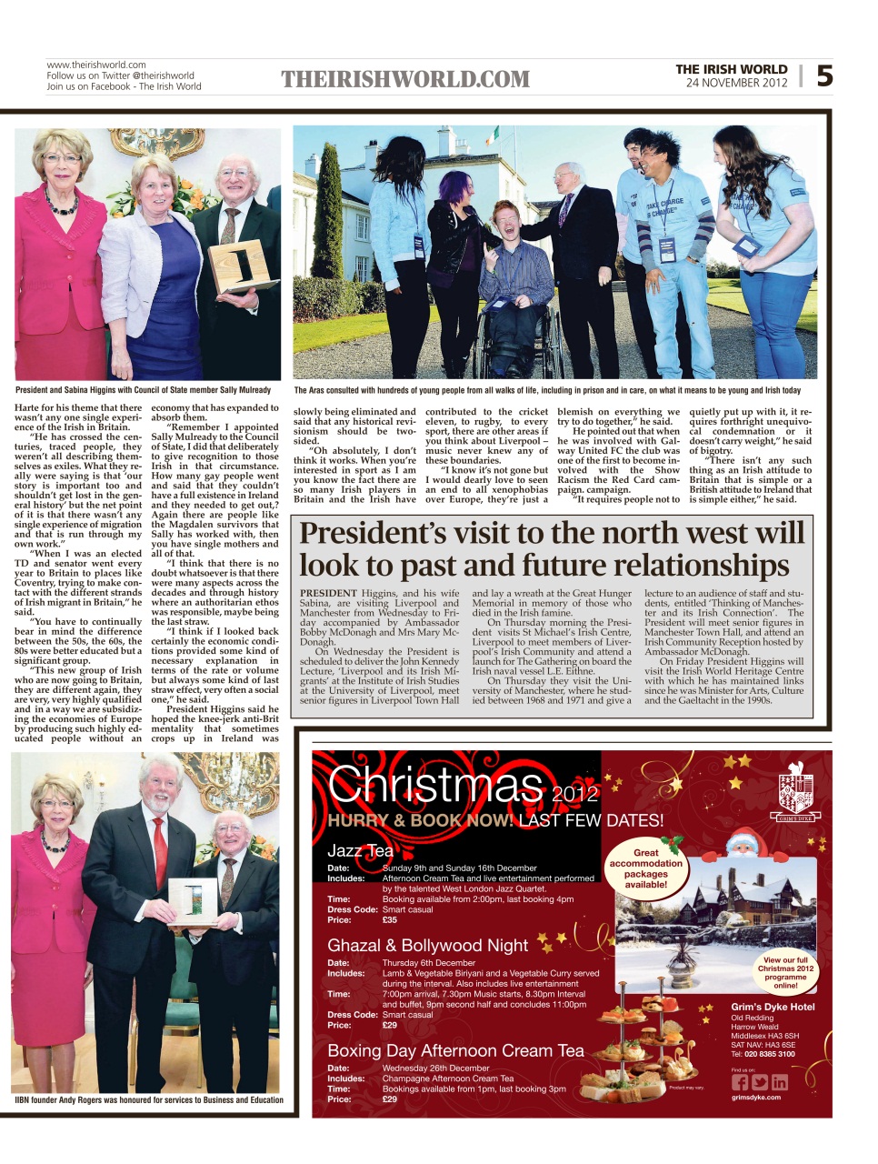 Irish World Preview Pages