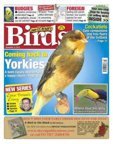 Cage & Aviary Birds issue Cage & Aviary 21 November 2012
