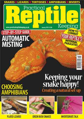 Practical Reptile Keeping issue No.44 Choosing Amphibians