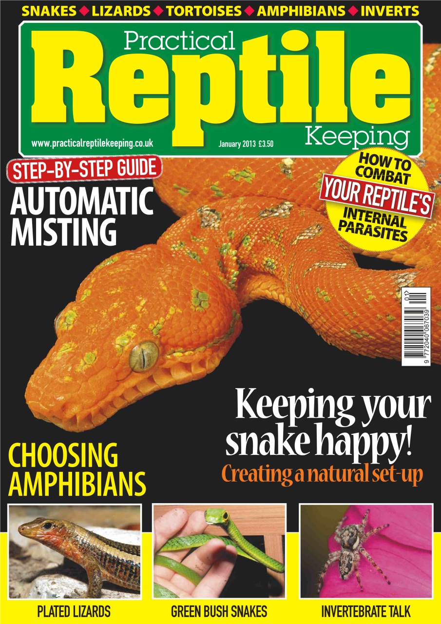 Practical Reptile Keeping Preview Pages
