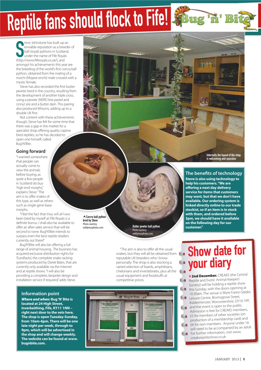 Practical Reptile Keeping Preview Pages