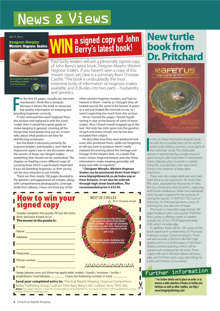 Practical Reptile Keeping Preview Pages