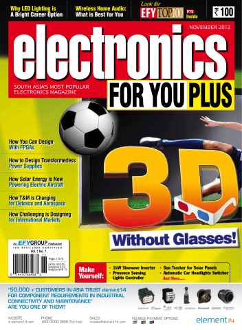 Electronics For You issue November 2012